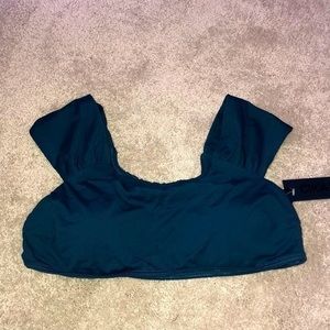 Cikada Australia Bikini Top US Size‎ 10 Dusty Teal New
